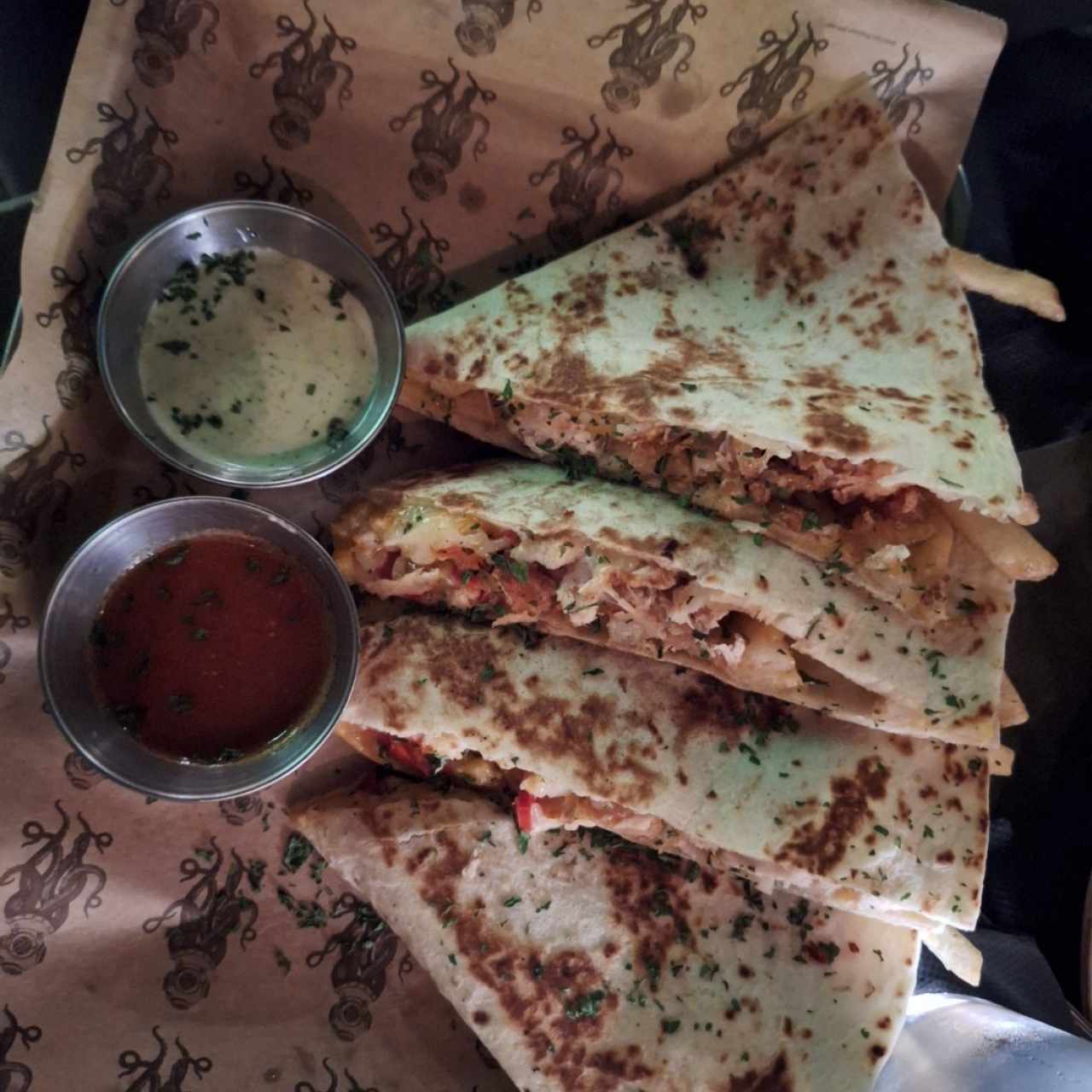 La Chicken Quesadilla