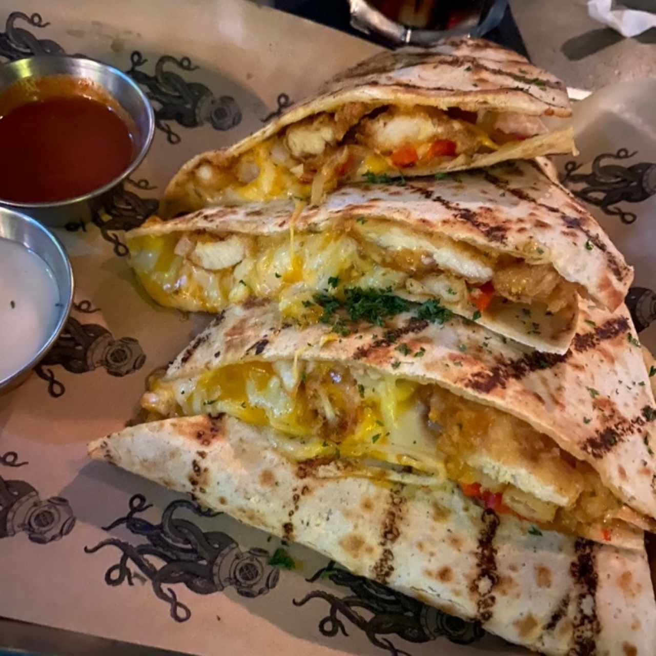 Platos Principales - Chicken Quesadilla