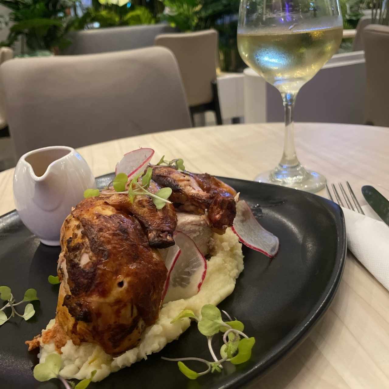 MEDIO POLLO ASADO