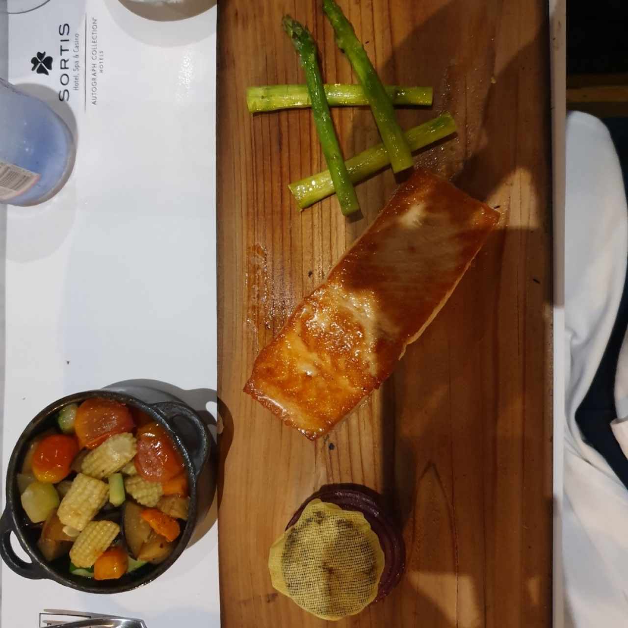 salmón a la plancha