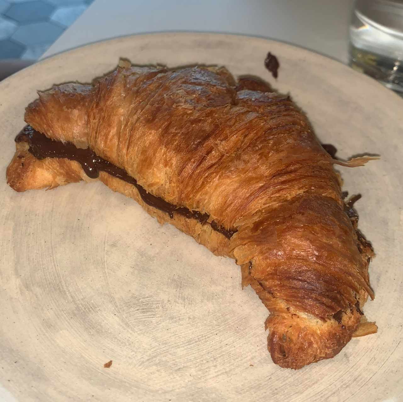 Croissant con Chocolate