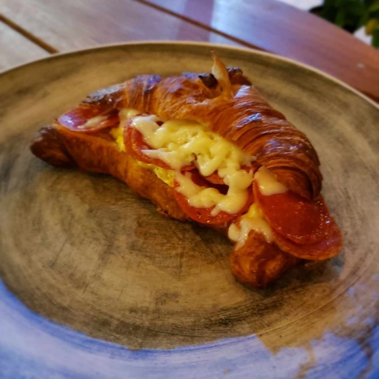 Croissant relleno