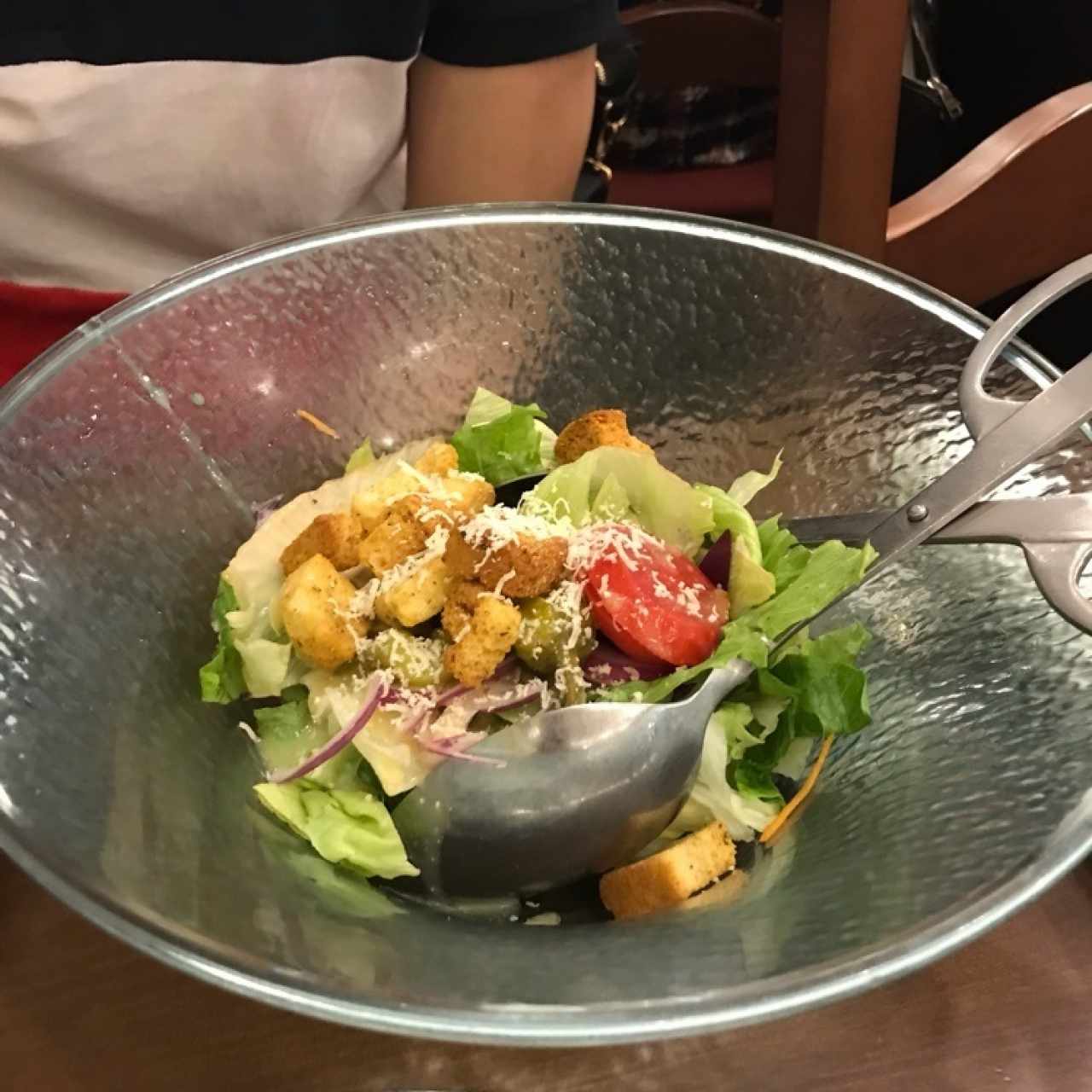 ensalada de cortesía 