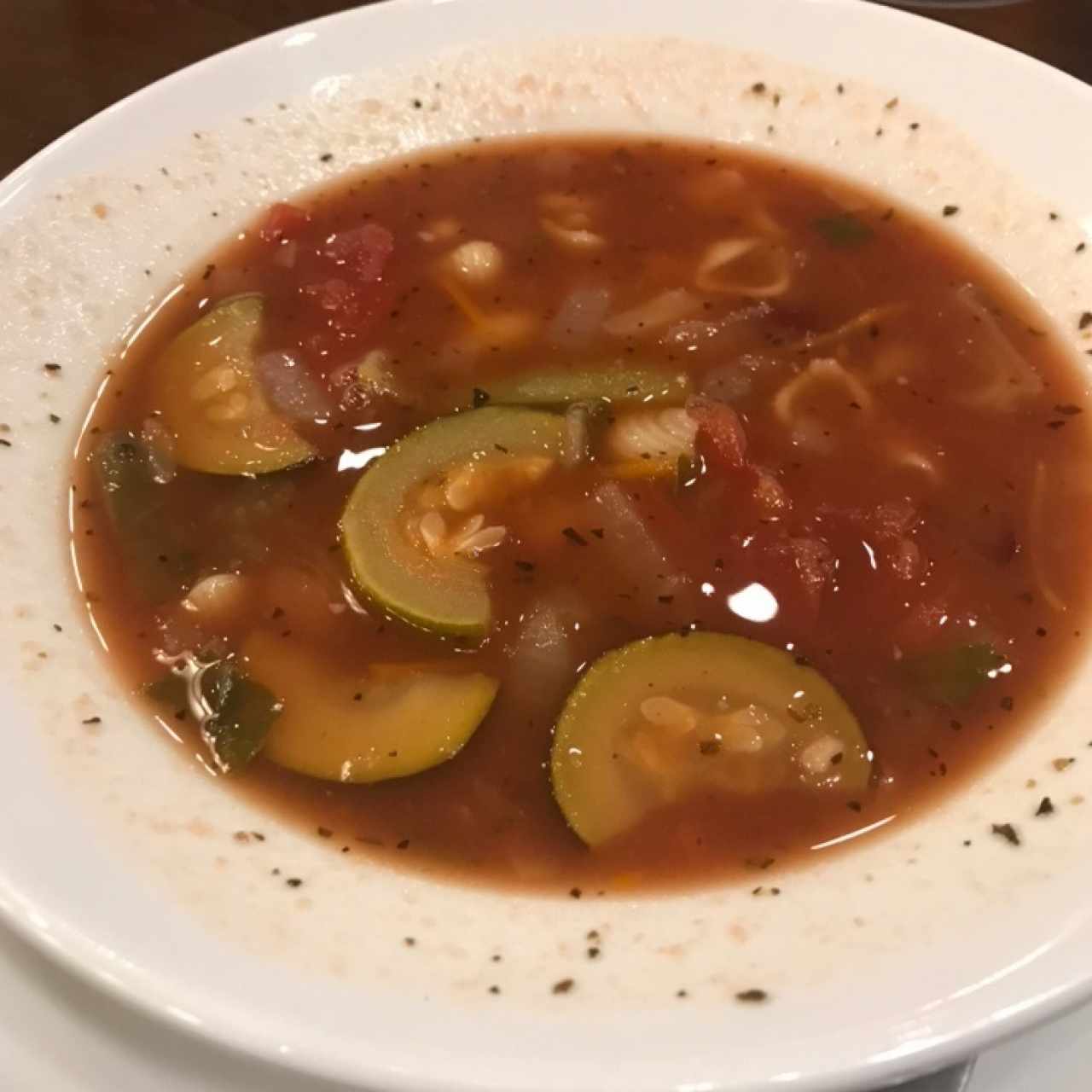 sopa de minestrone 