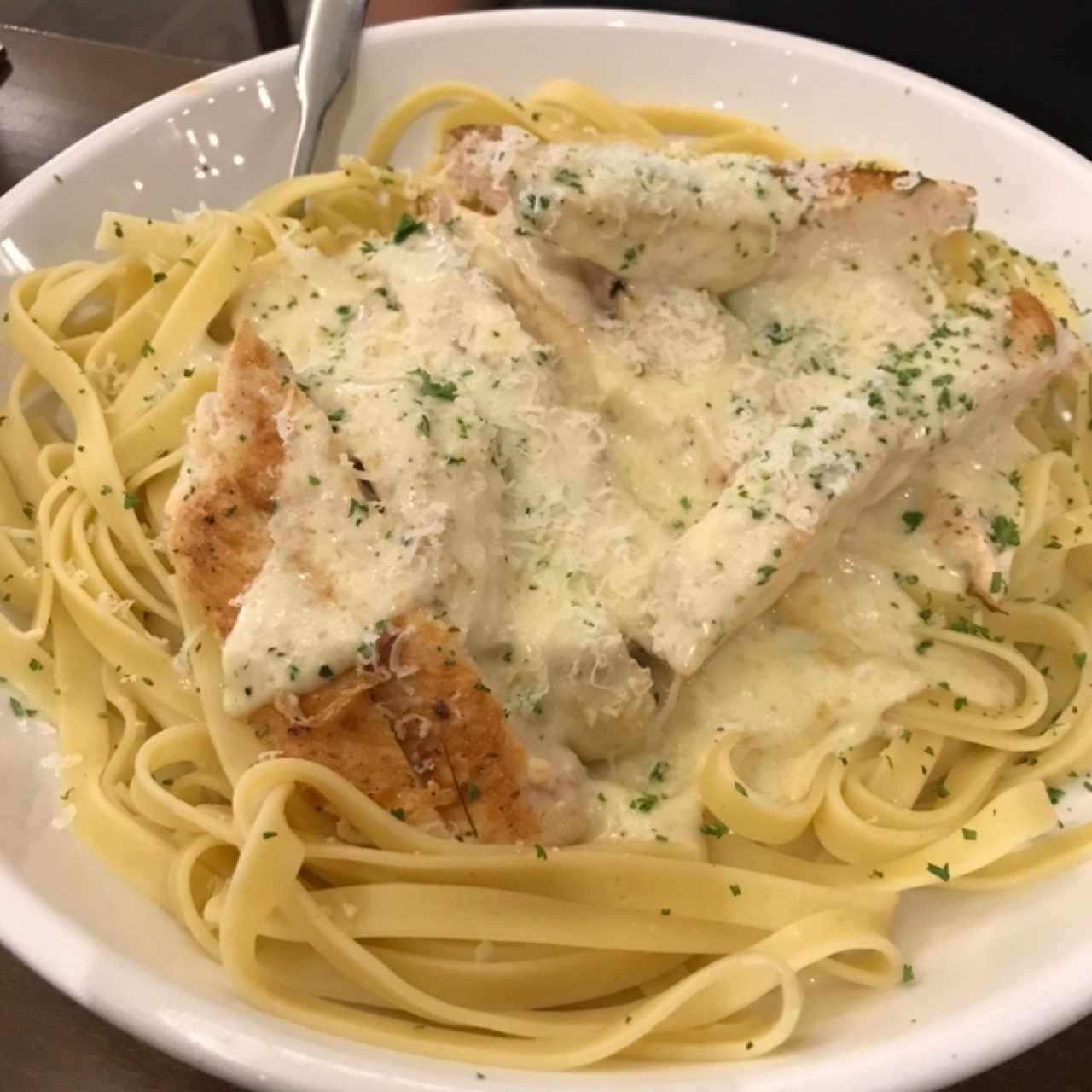 chicken alfredo