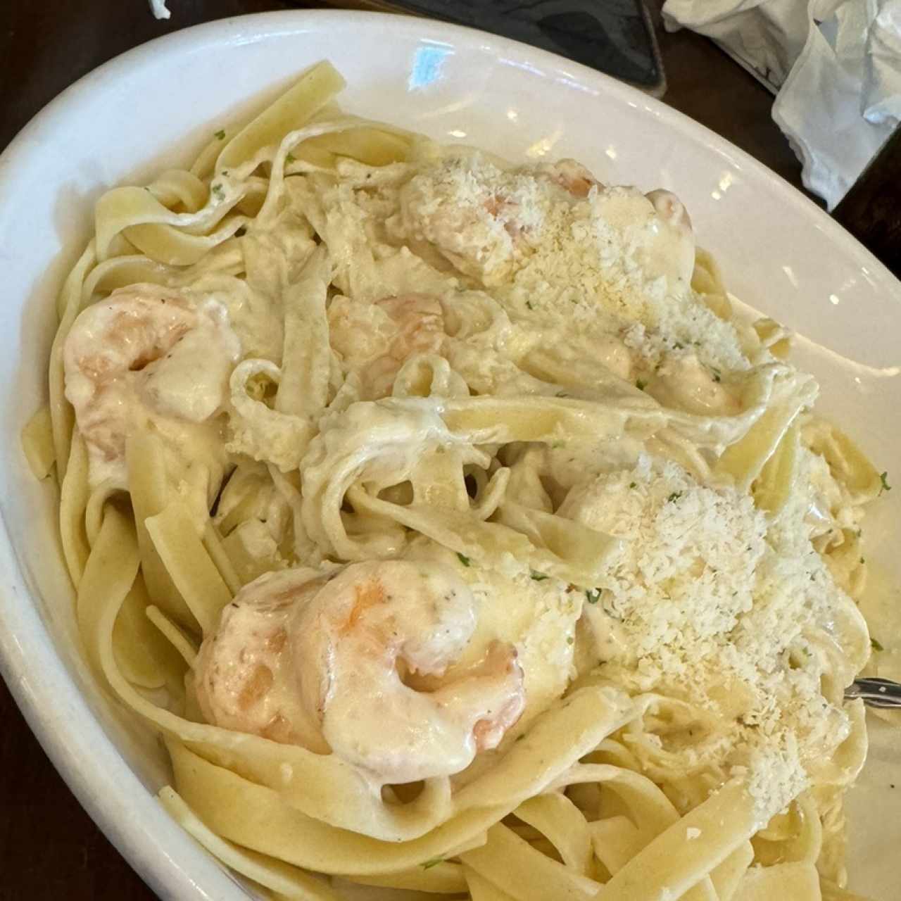 Amazing Alfredos - Shrimp Alfredo