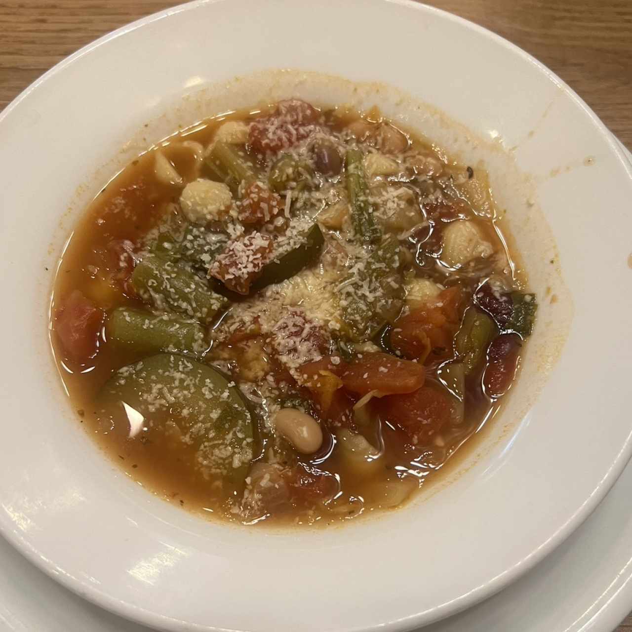 Sopa minestrone 