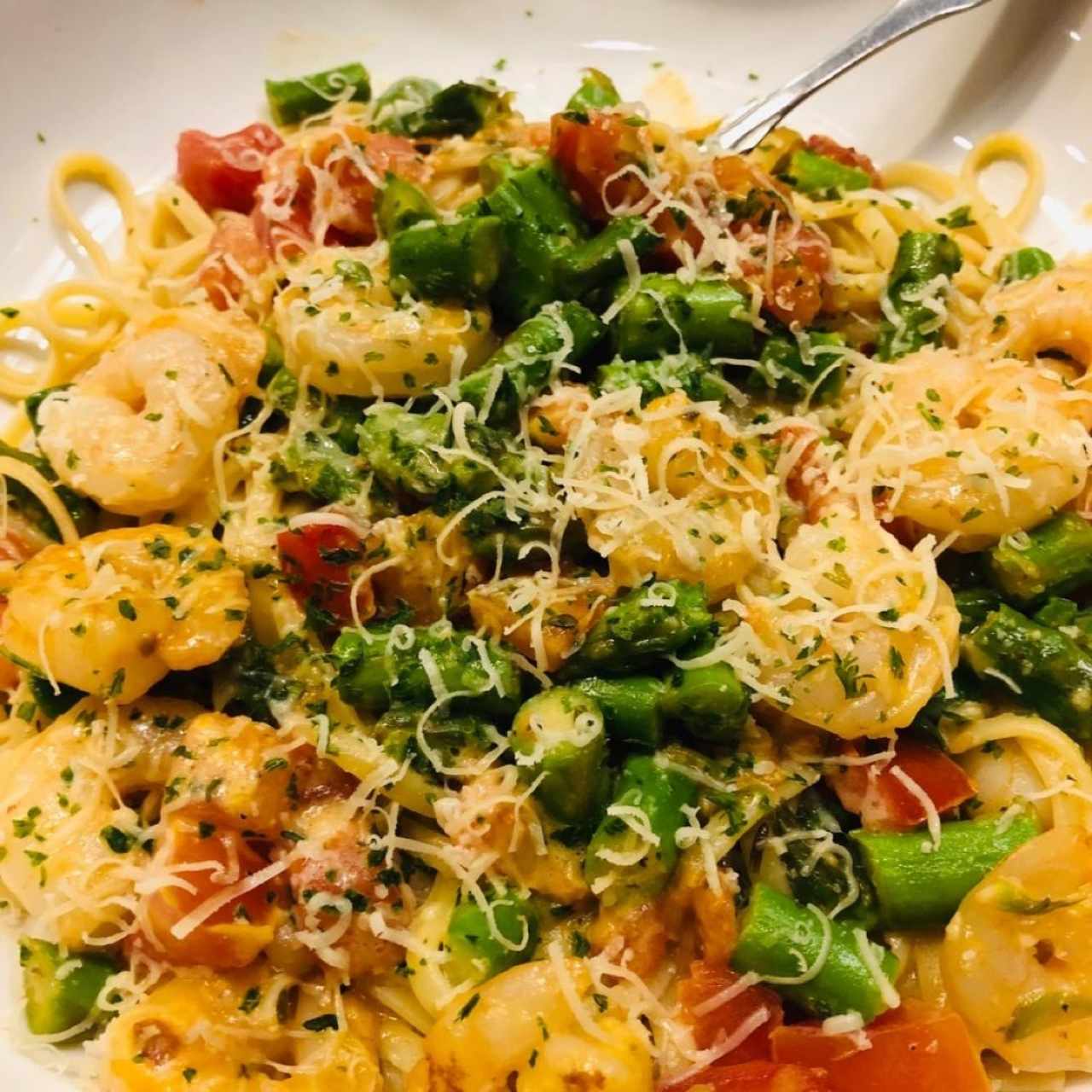 garlic shrimp pasta 