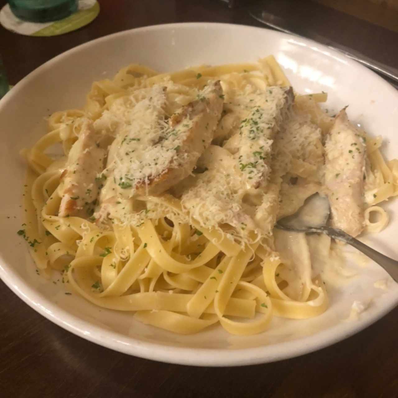 chicken alfredo