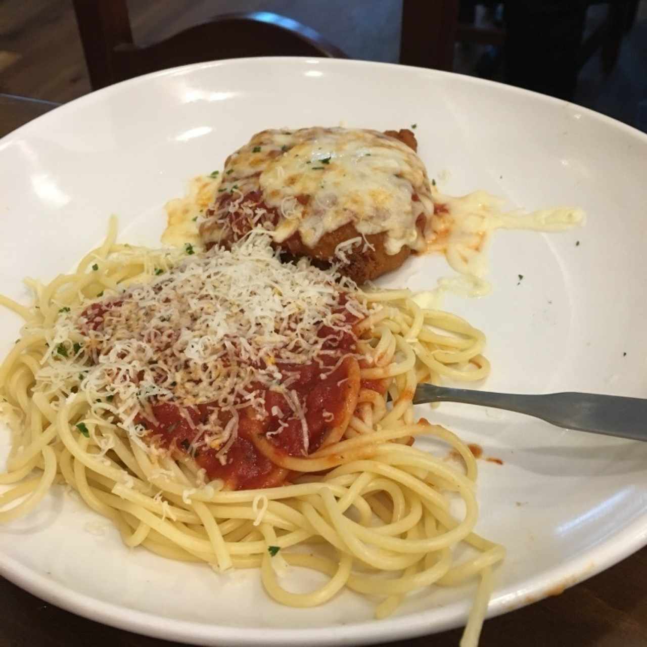 Chicken parmigiana