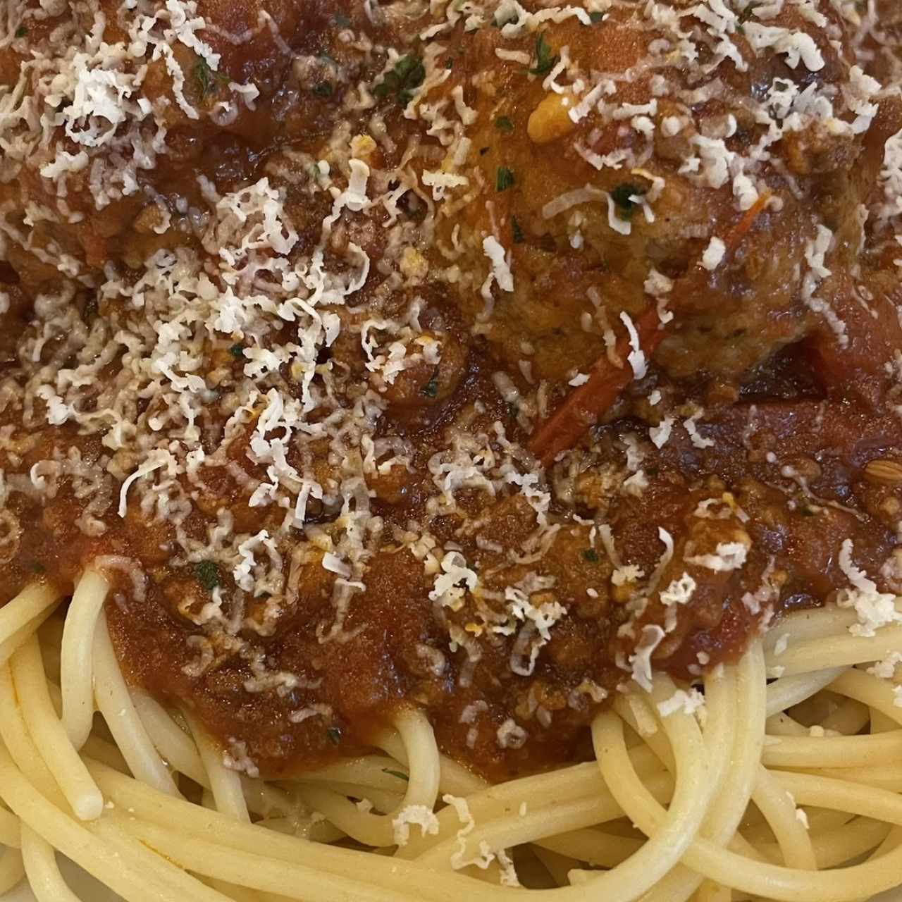 Classic Entreés - Spaguetti & Meatballs