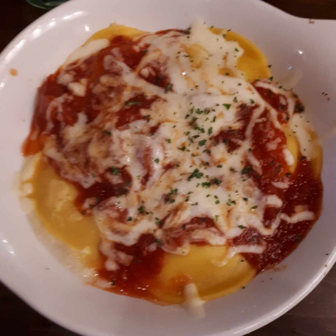 raviolis con queso