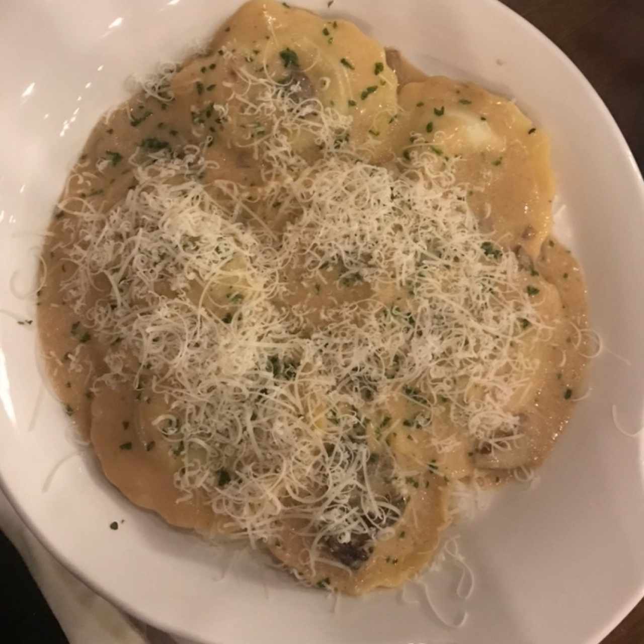 Mushroom Ravioli