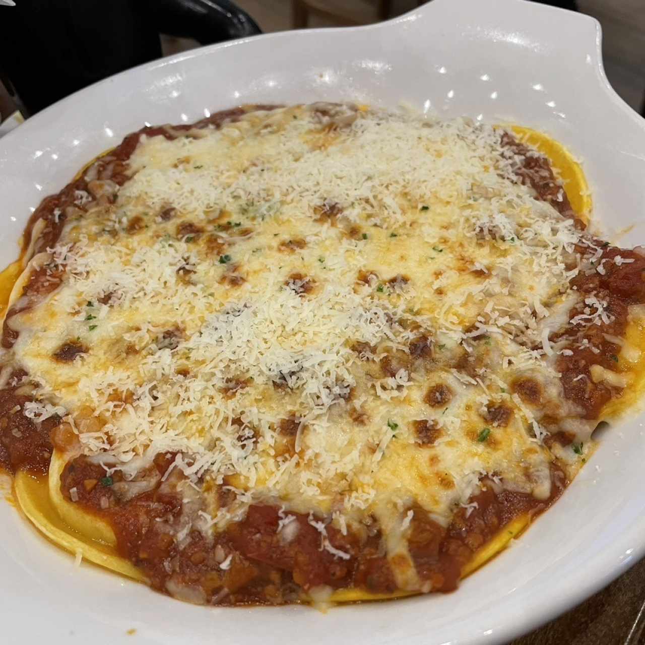 Ravioli bolognesa 