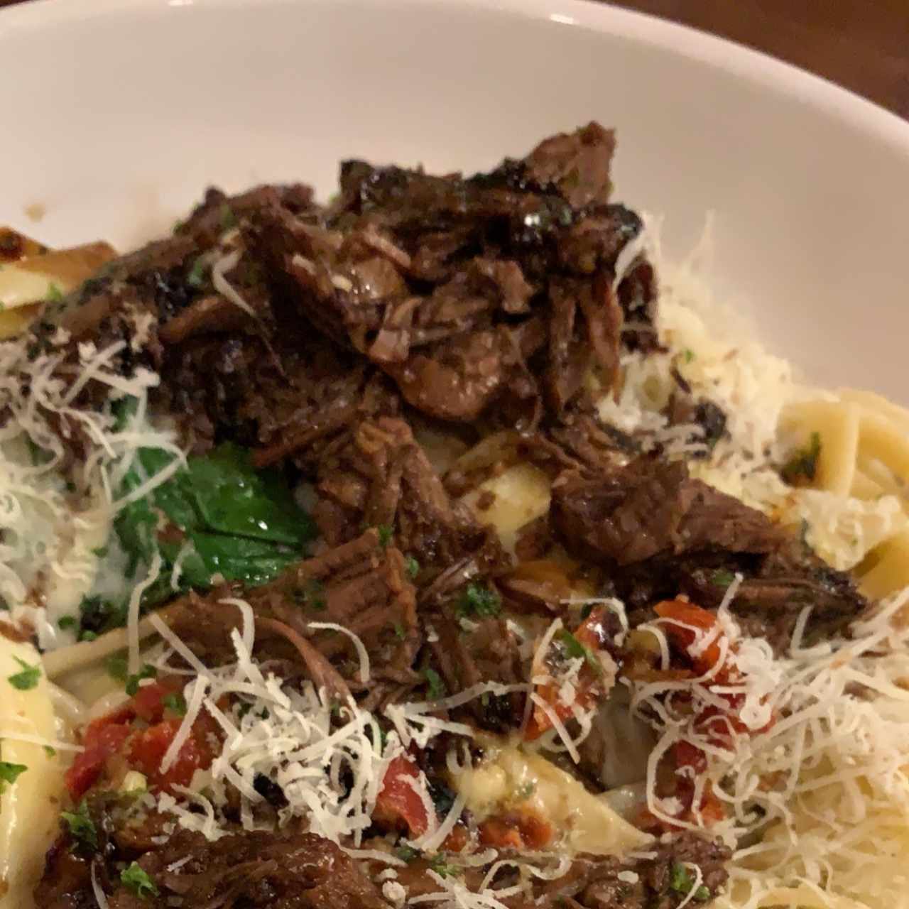 beef gorgonzola alfredo