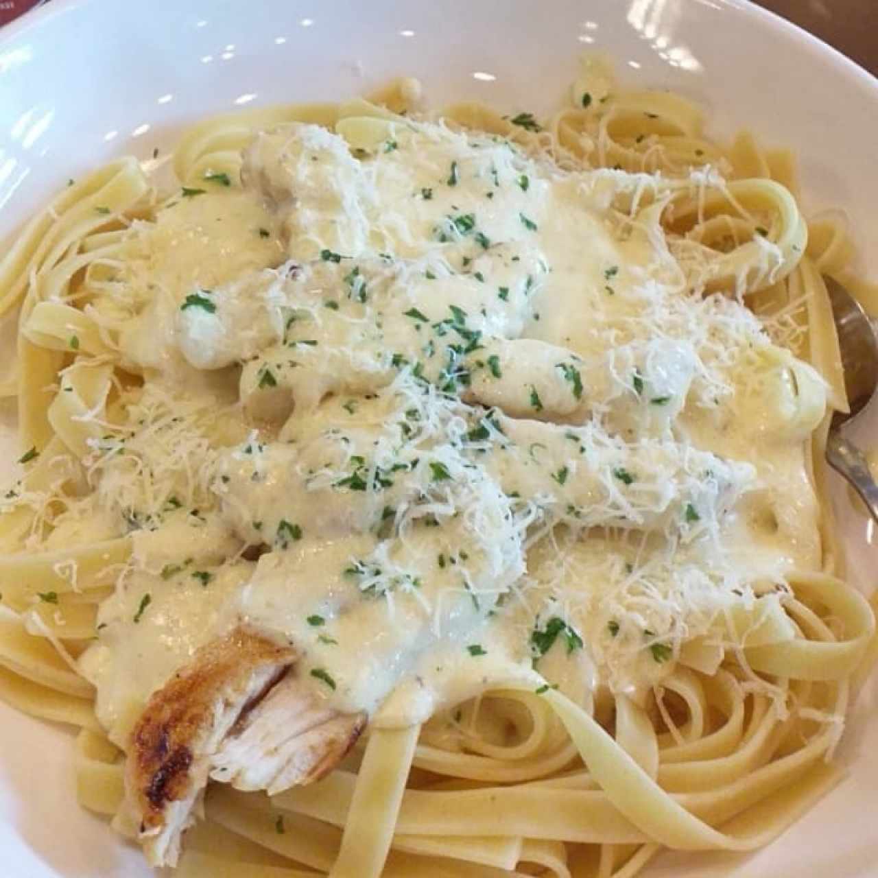 chicken alfredo