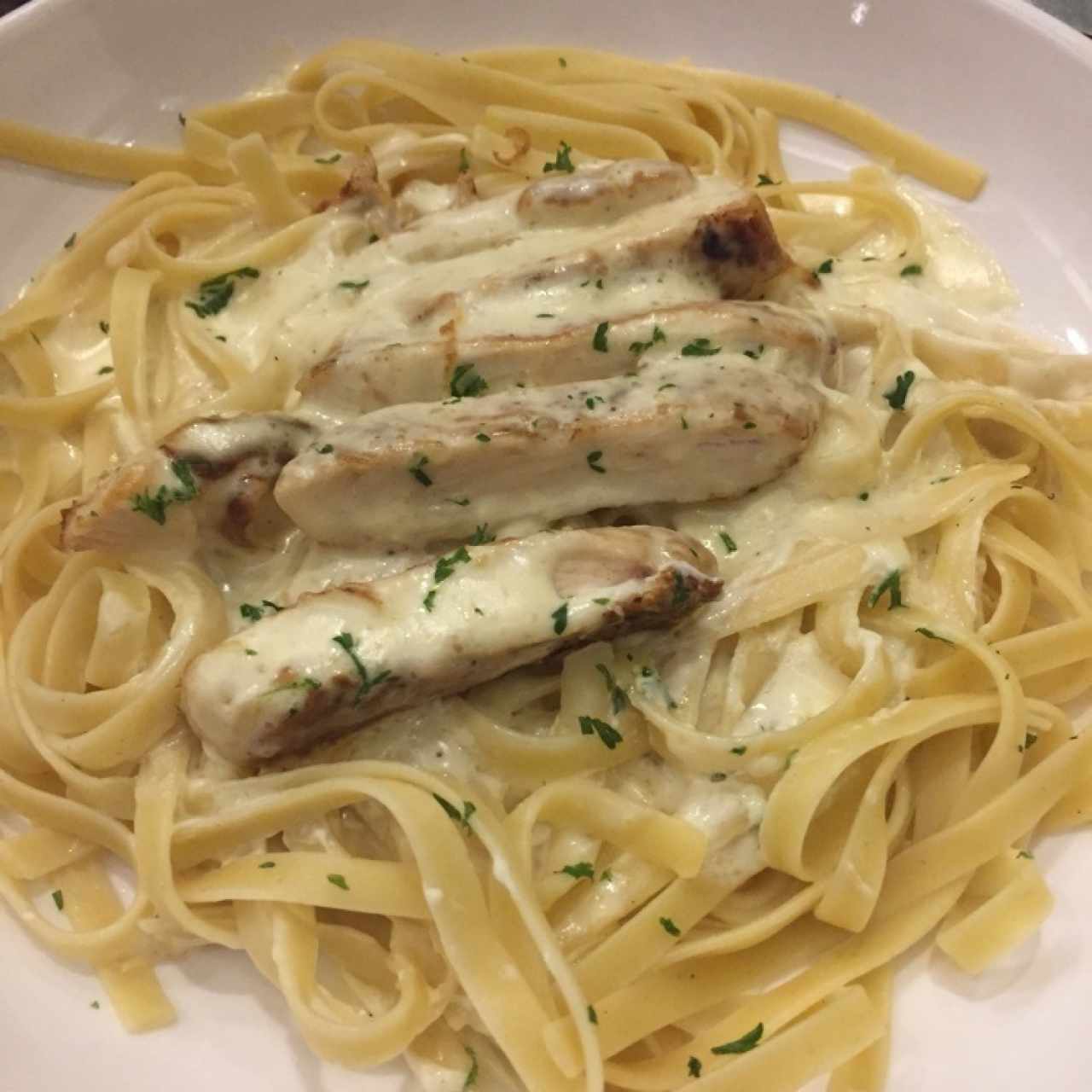 Fetucine Chicken Alfredo