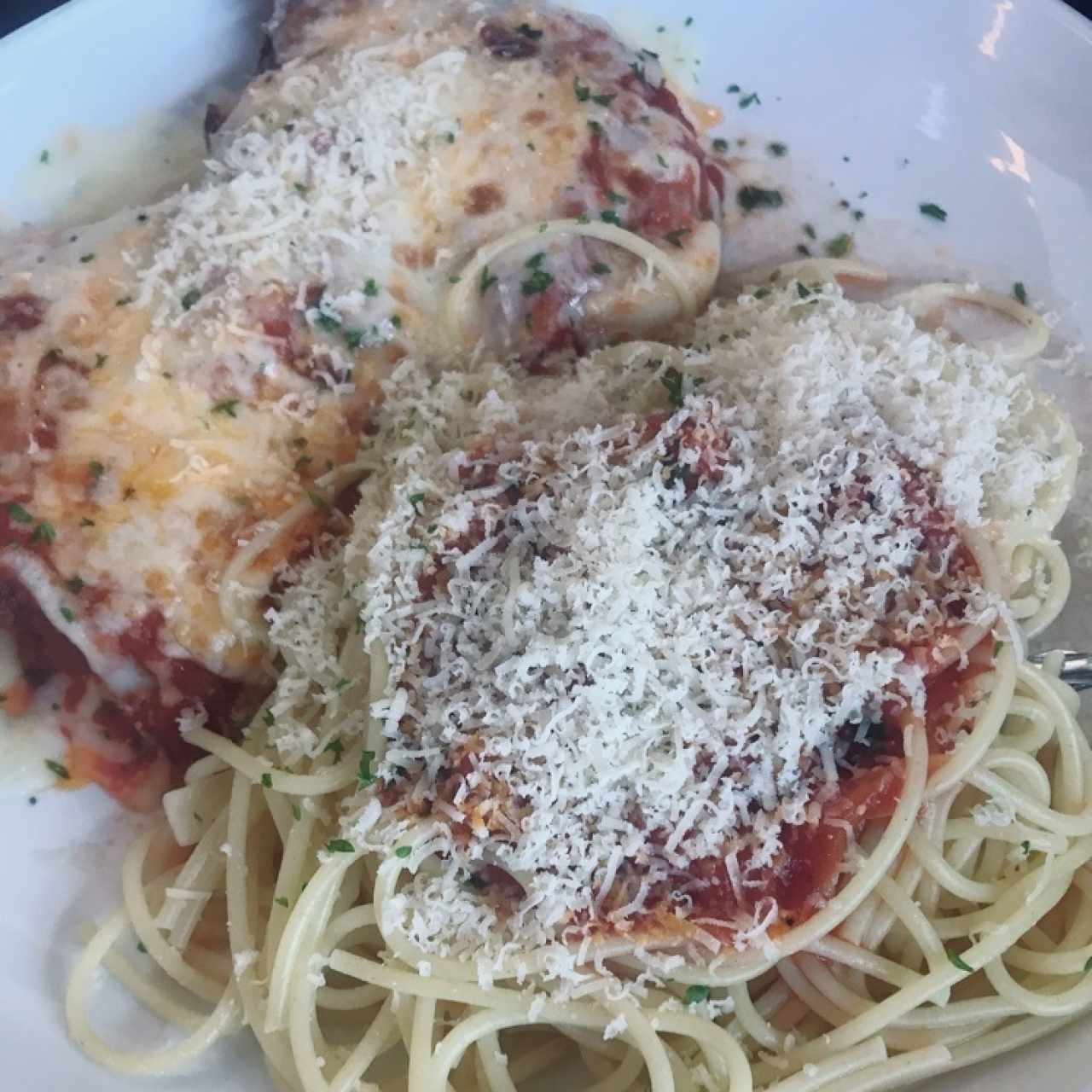 parmigiana de pollo