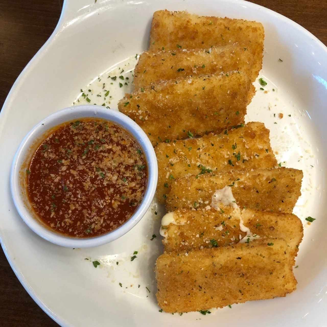 Entradas - Fried Mozzarella