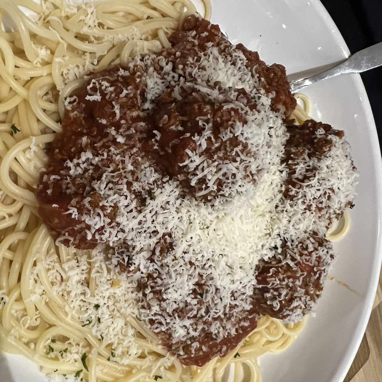 Spaguetti a la Bolognesa