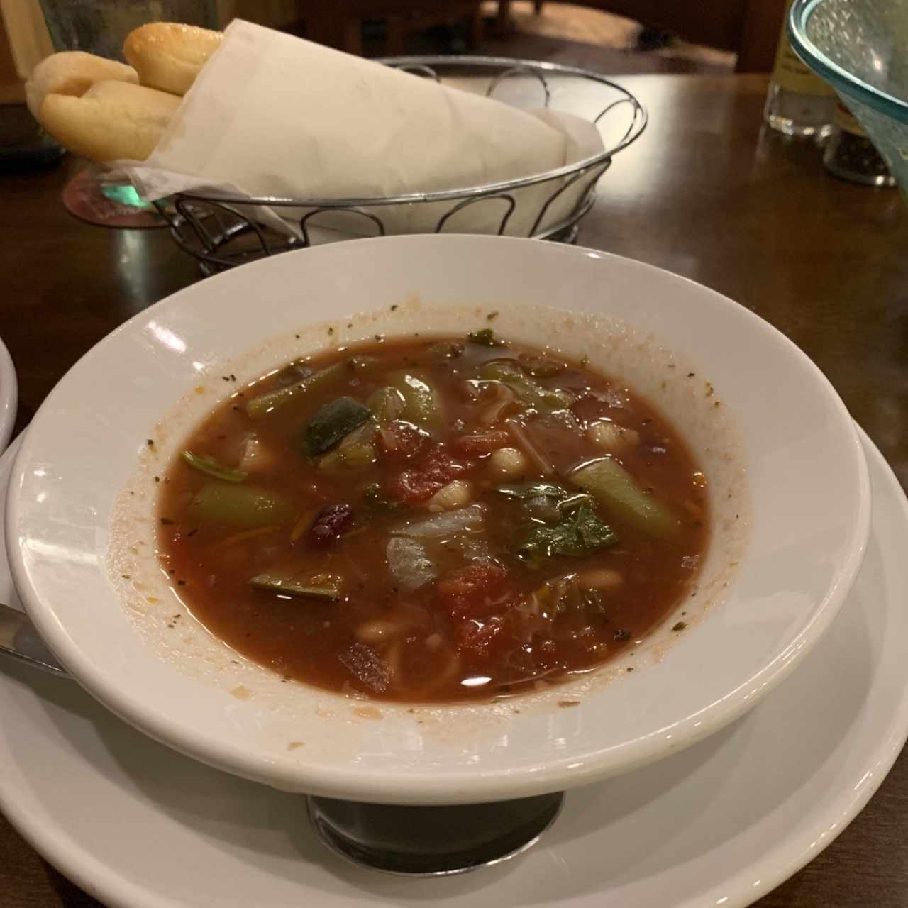 sopa de minestrone