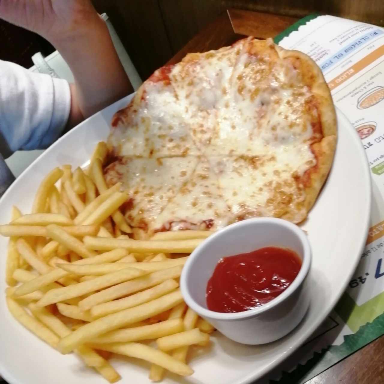 Pizza de queso 