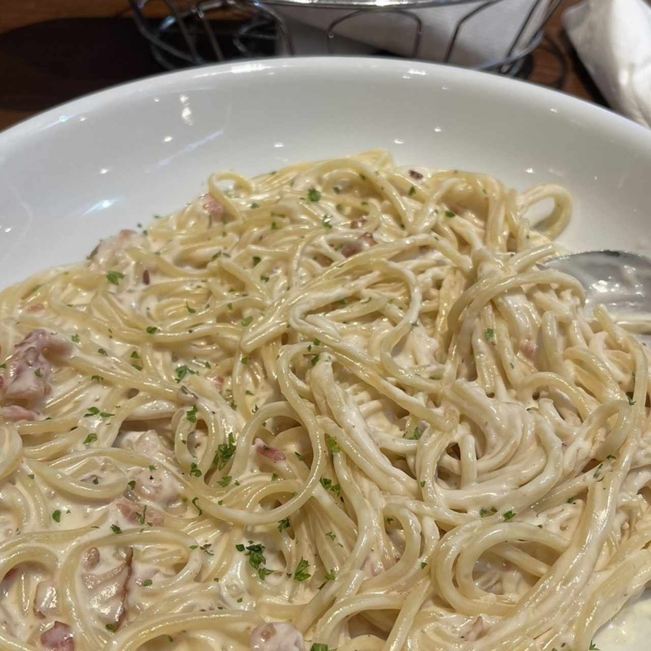 Pasta carbonara