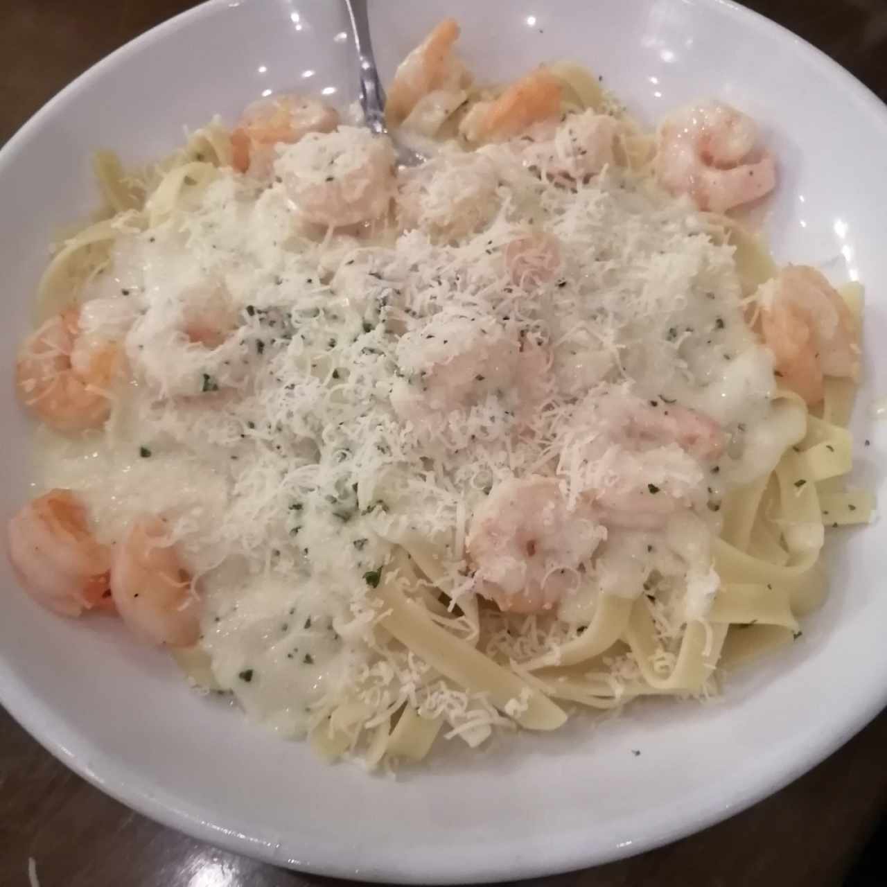 Shrimp Alfredo