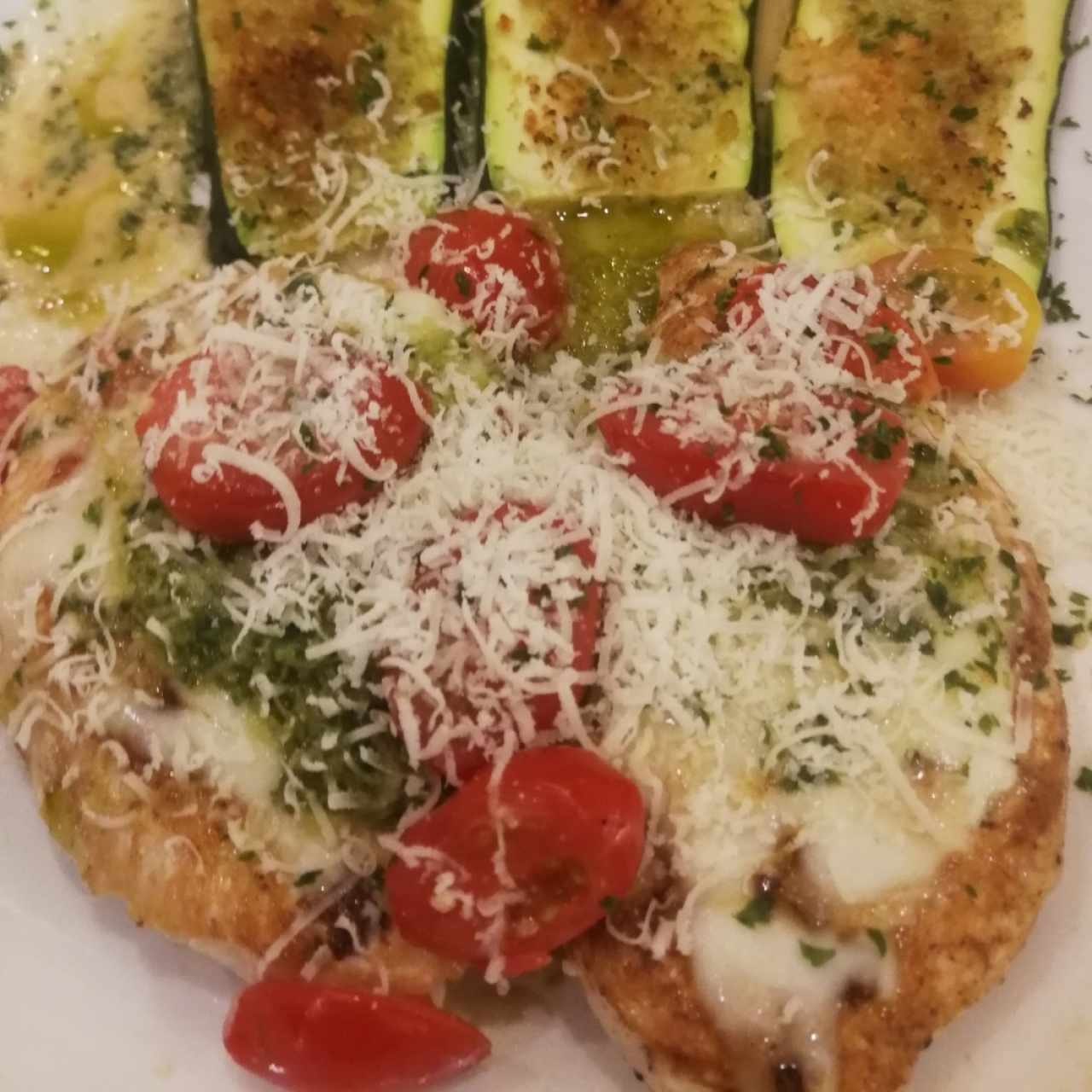 pollo con zucchini