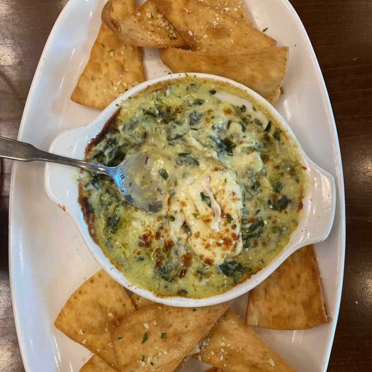 Spinach artichoke cheese