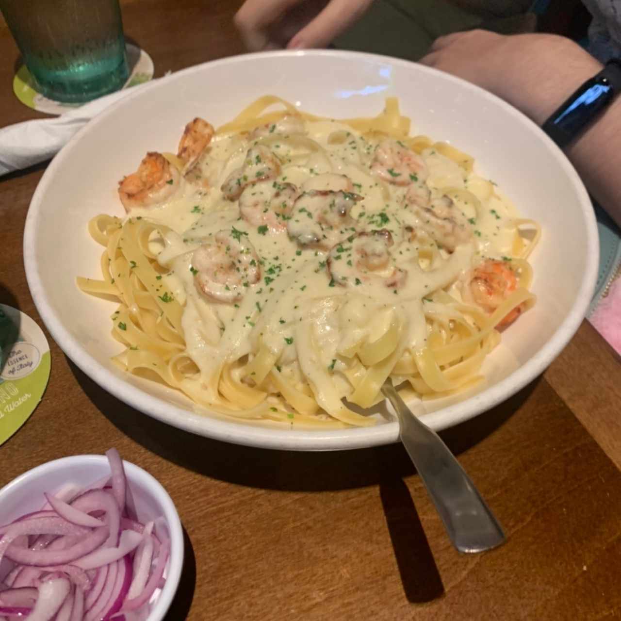 Shrimp Alfredo