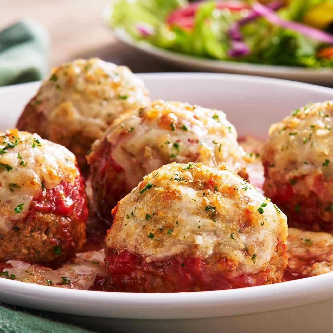 Meatballs Parmigiana