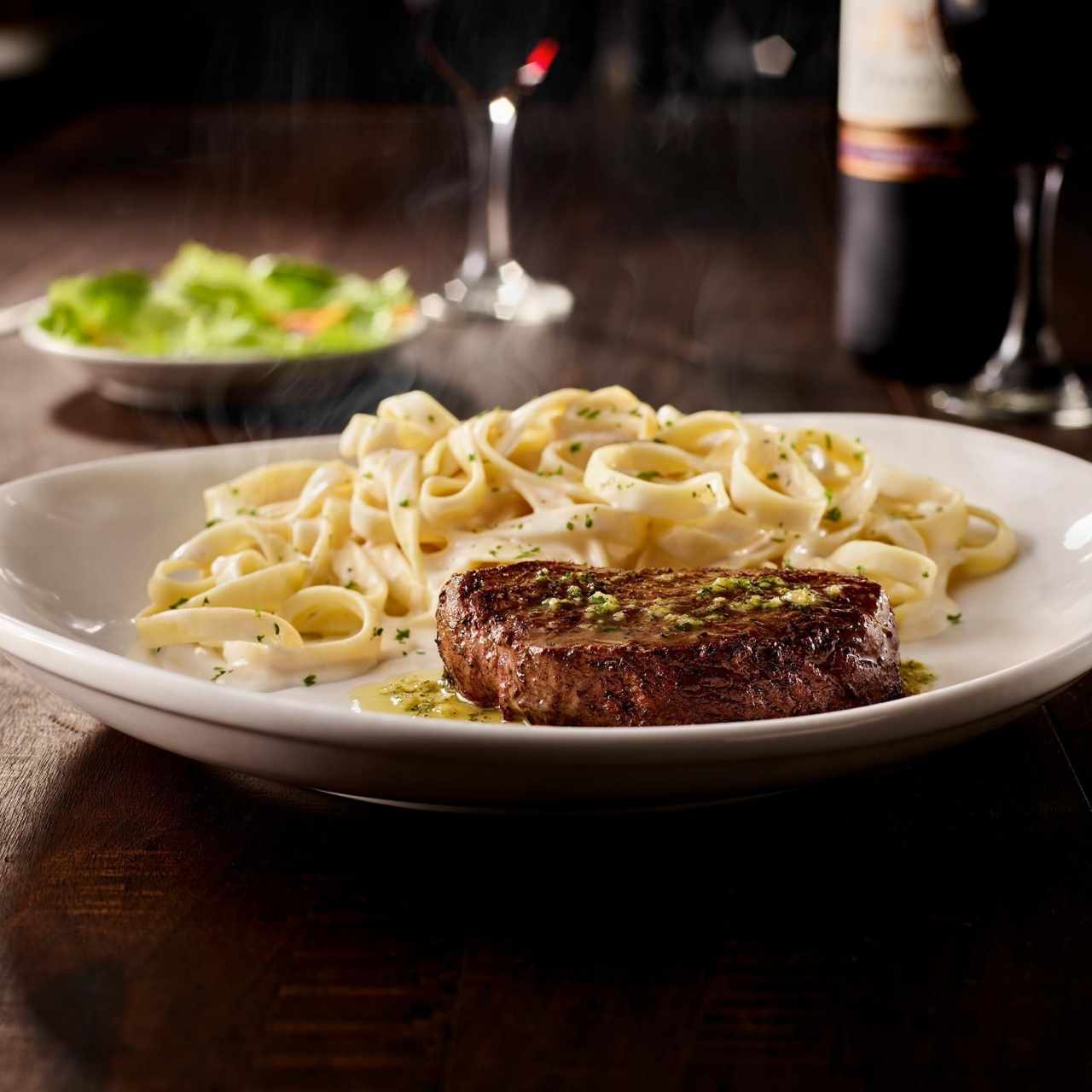 Steak Alfredo