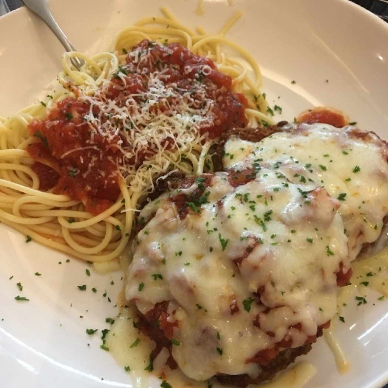 Chicken parmigiana