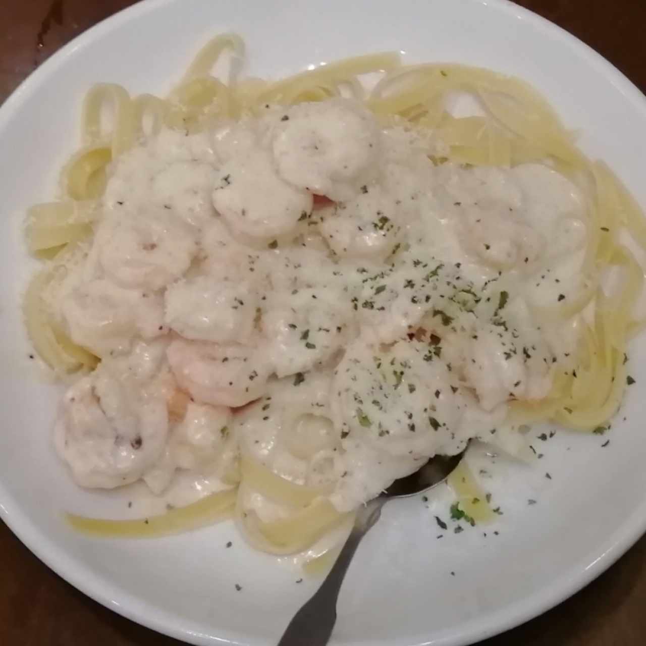 Shrimp Alfredo