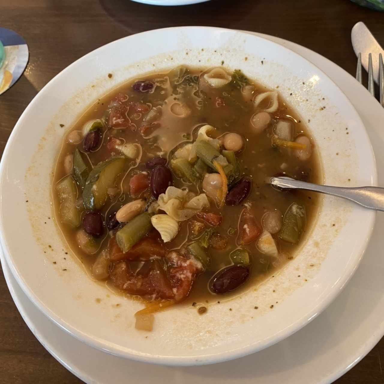 Sopa minestrone