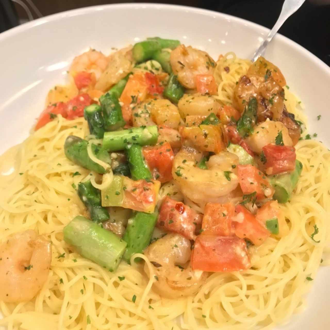 Shrimp scampi