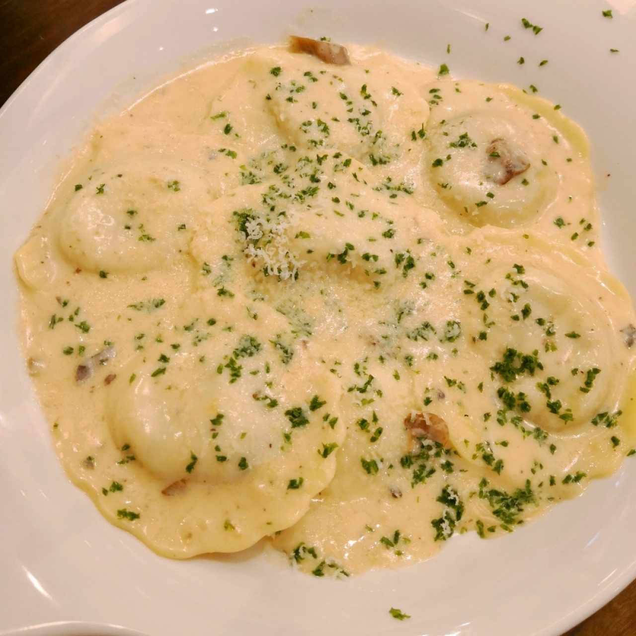 Mushroom Raviolis 