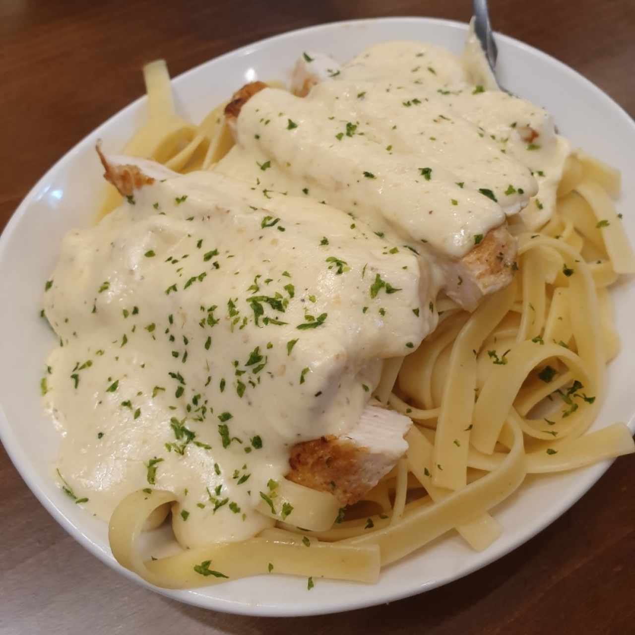 Fetuccini alfredo