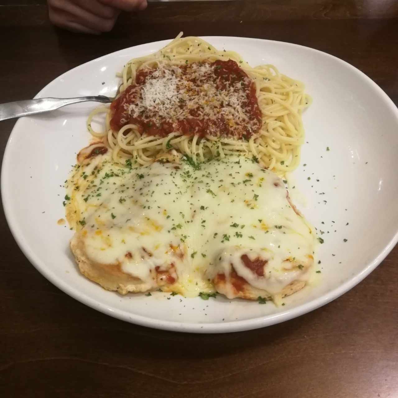 Chicken parmigiana