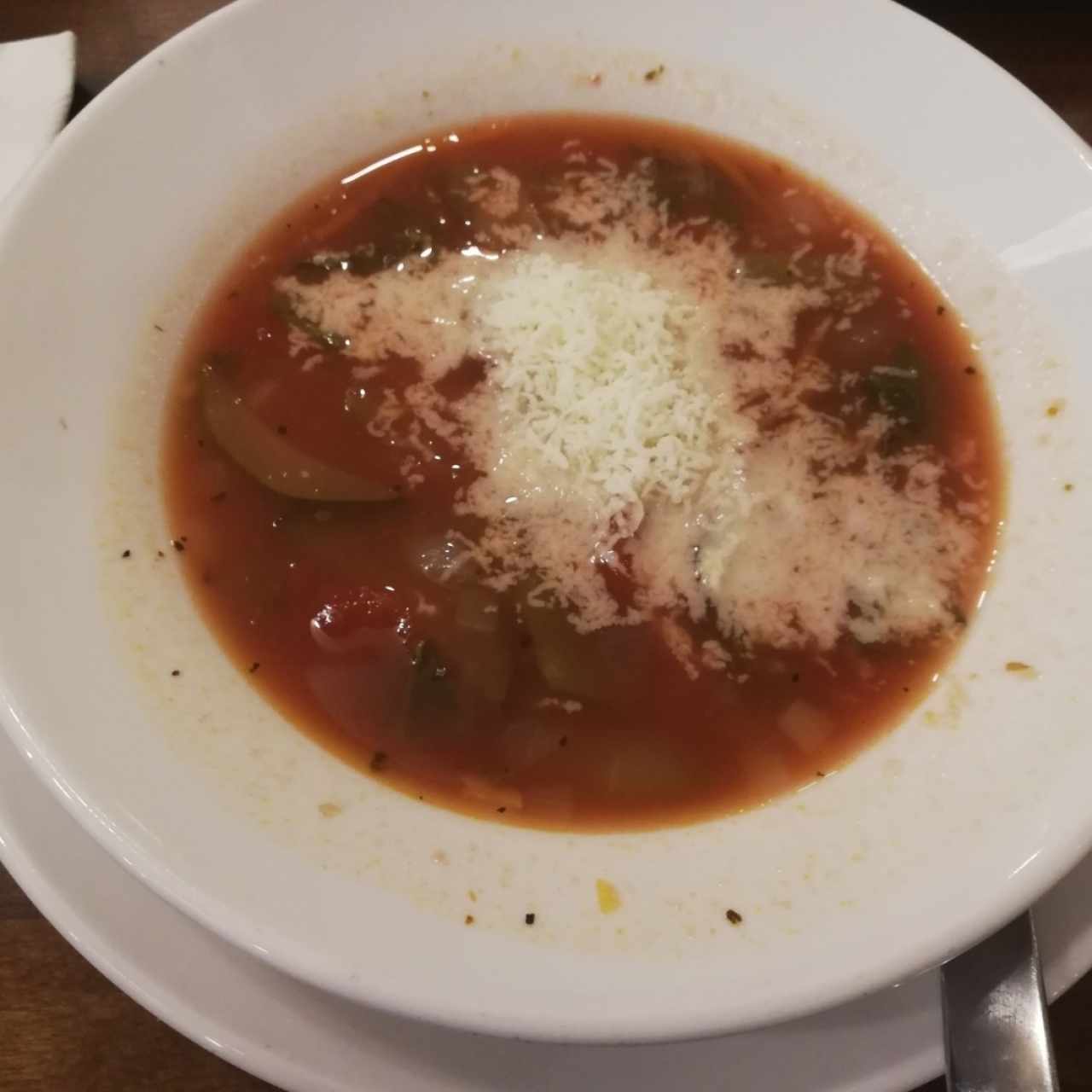 sopa minestrone