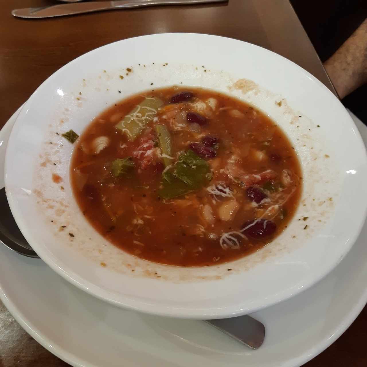 sopa de menestras 