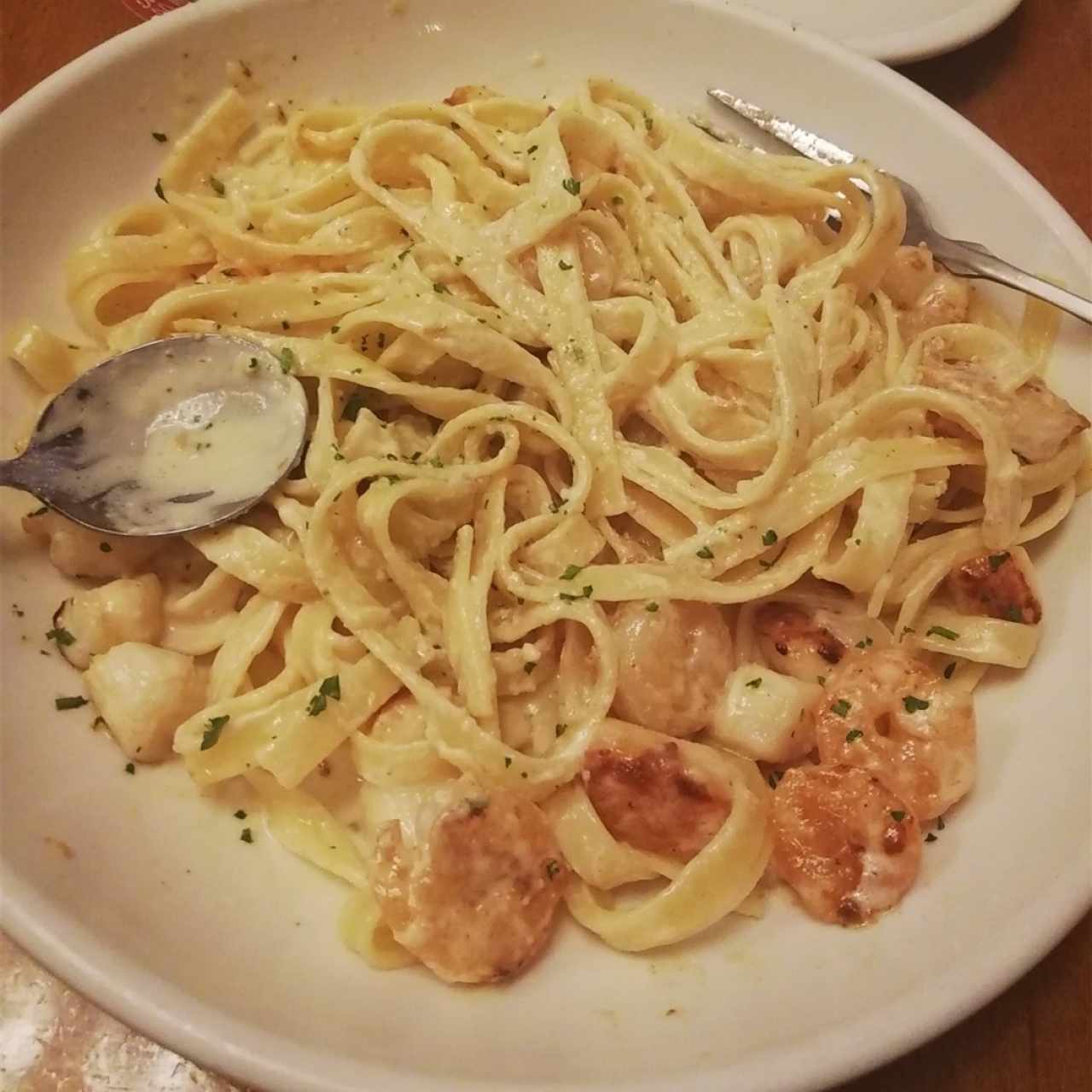 Shrimp Alfredo