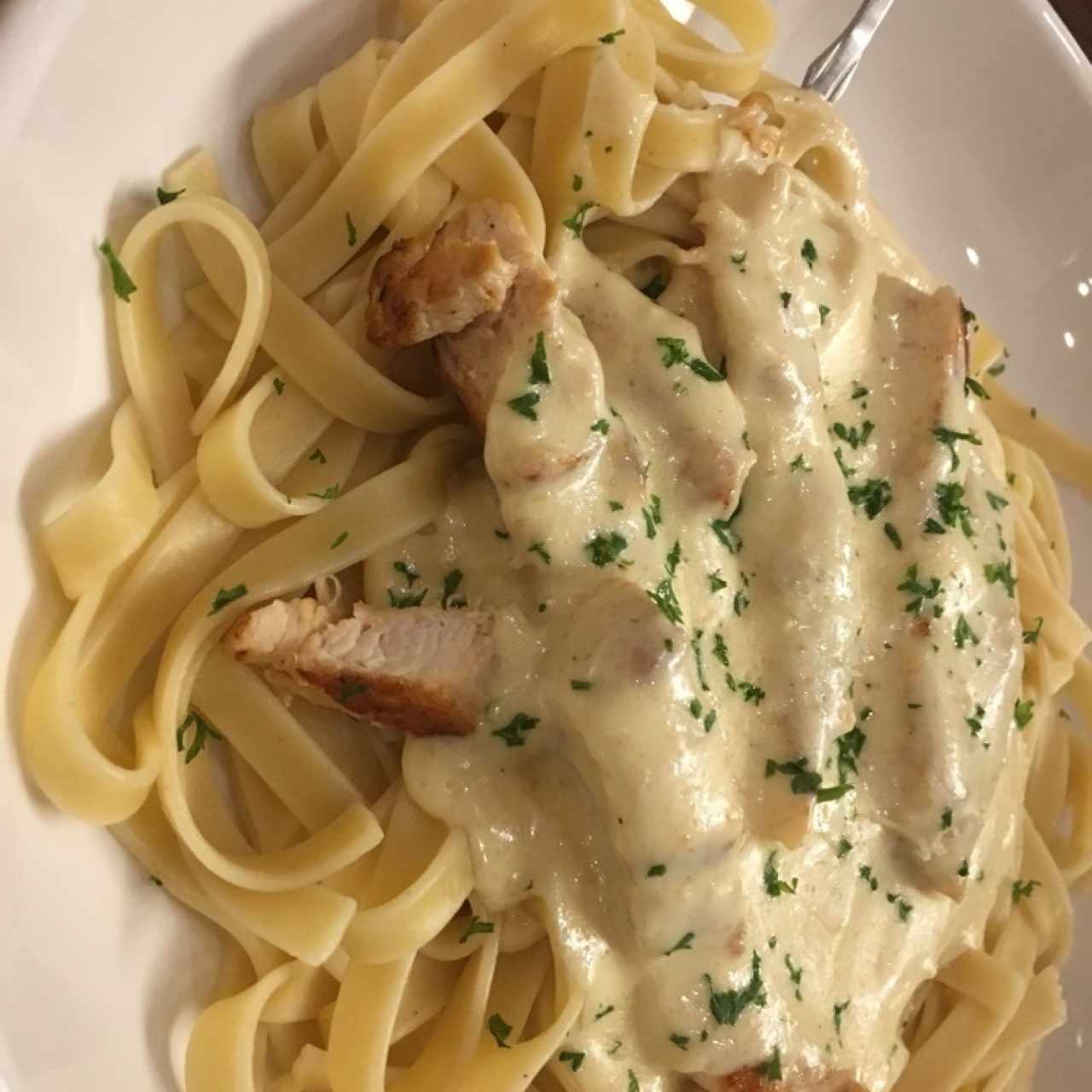 chicken alfredo 