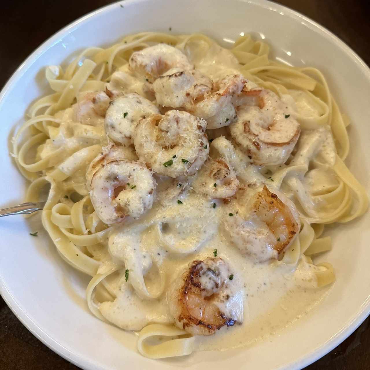 Amazing Alfredos - Shrimp Alfredo