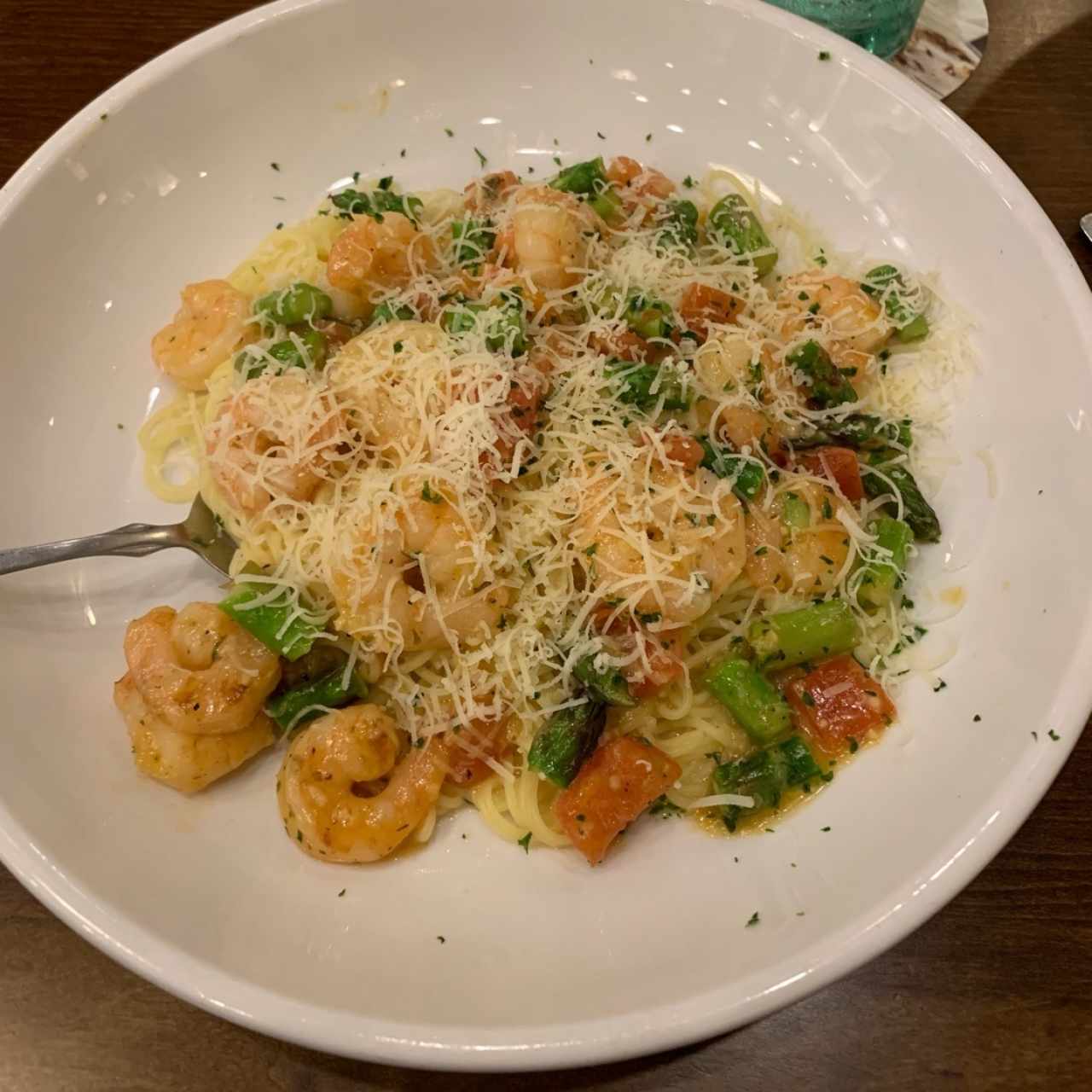 Shrimp scampi