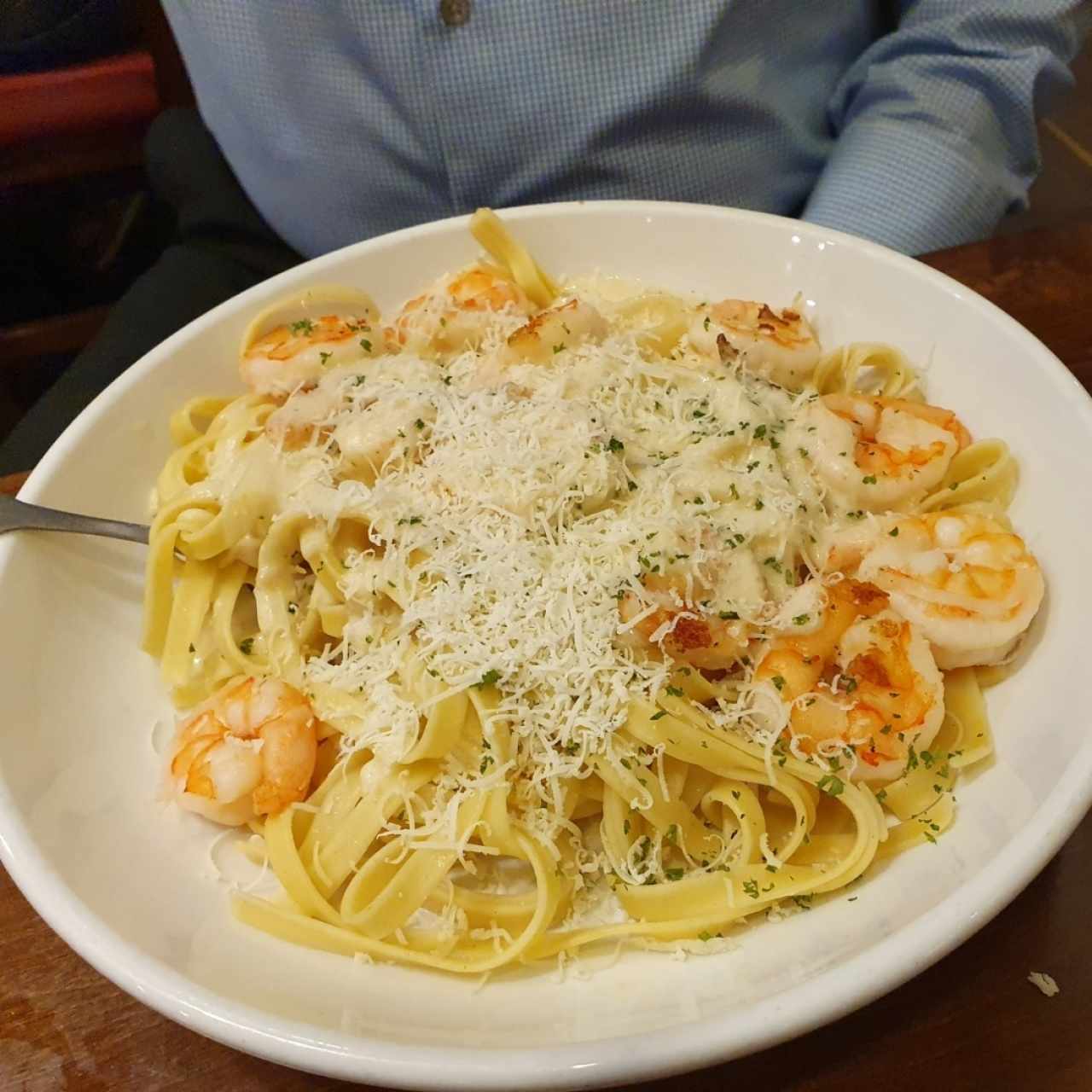 Shrimp Alfredo 