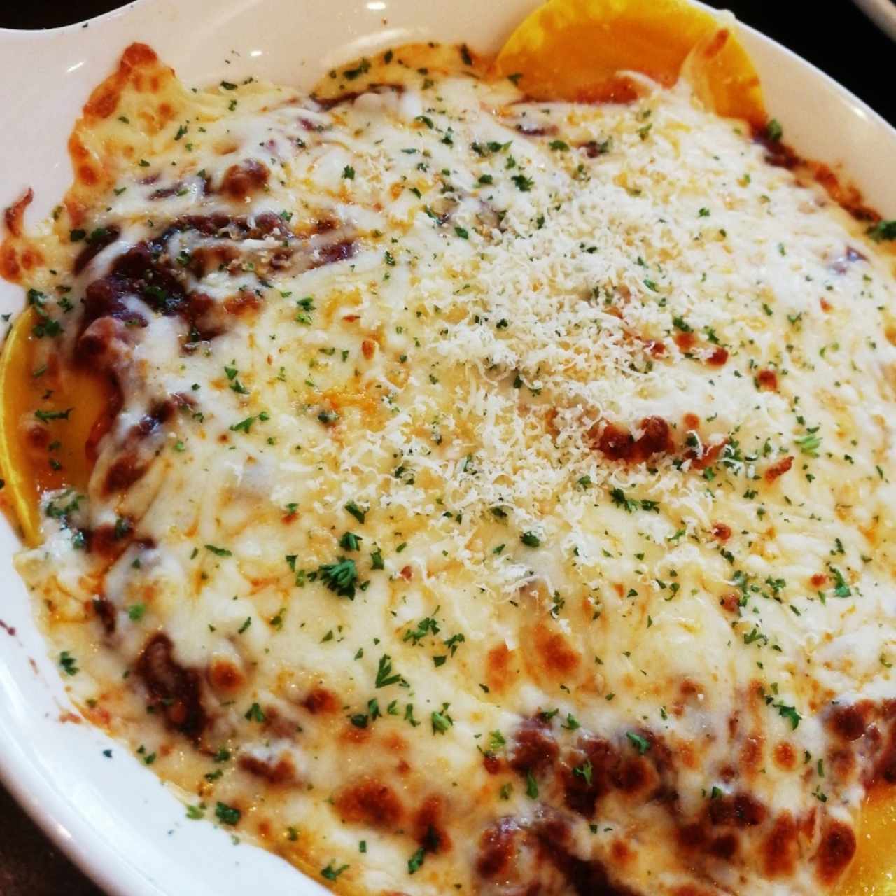 Cheese ravioli 