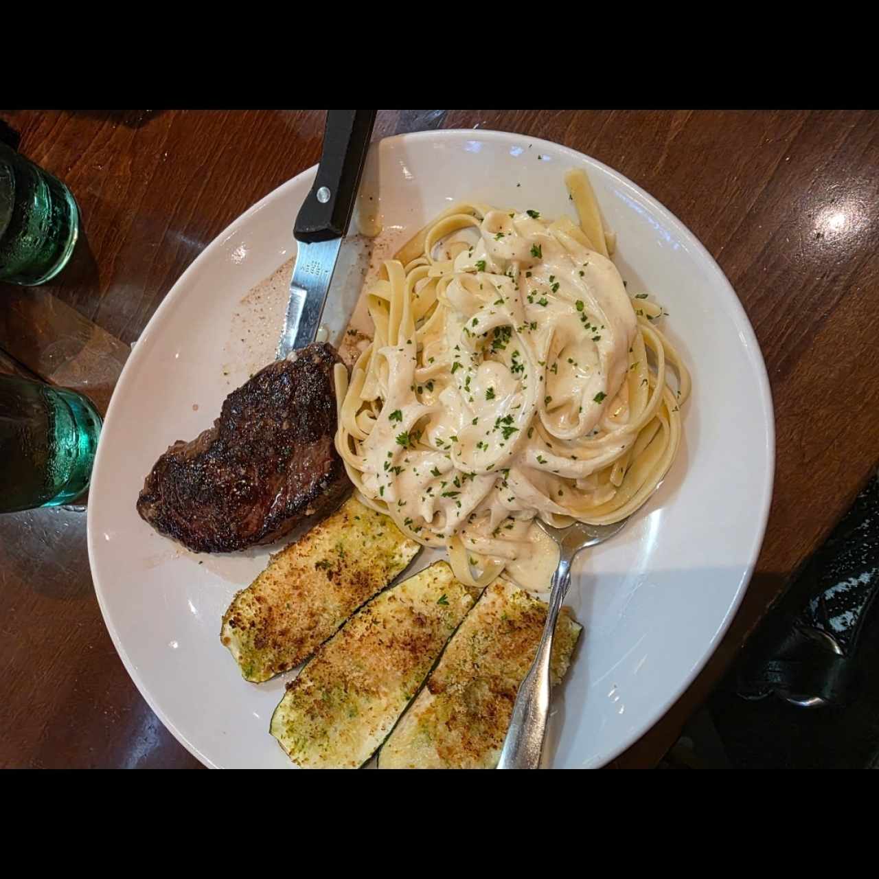 Classic Entreés - Steak Alfredo