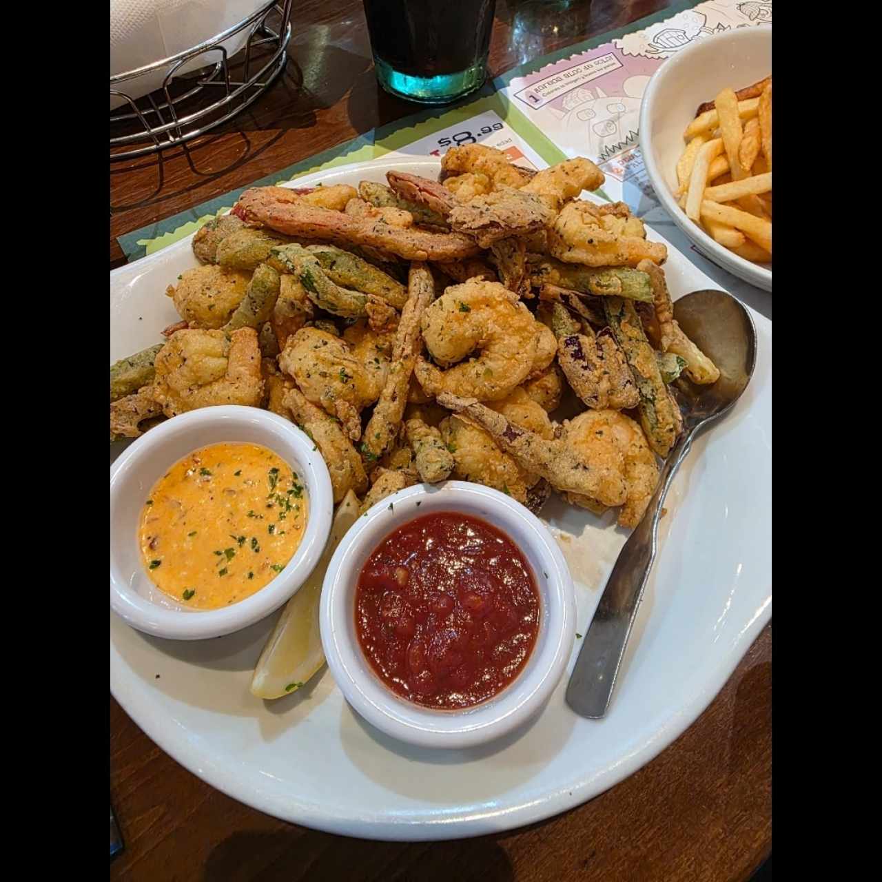 Appetizers - Shrimp Fritto Misto